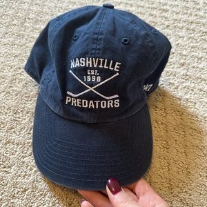 Nashville Predators/Hockey Baseball or Dad Hat in Navy Blue